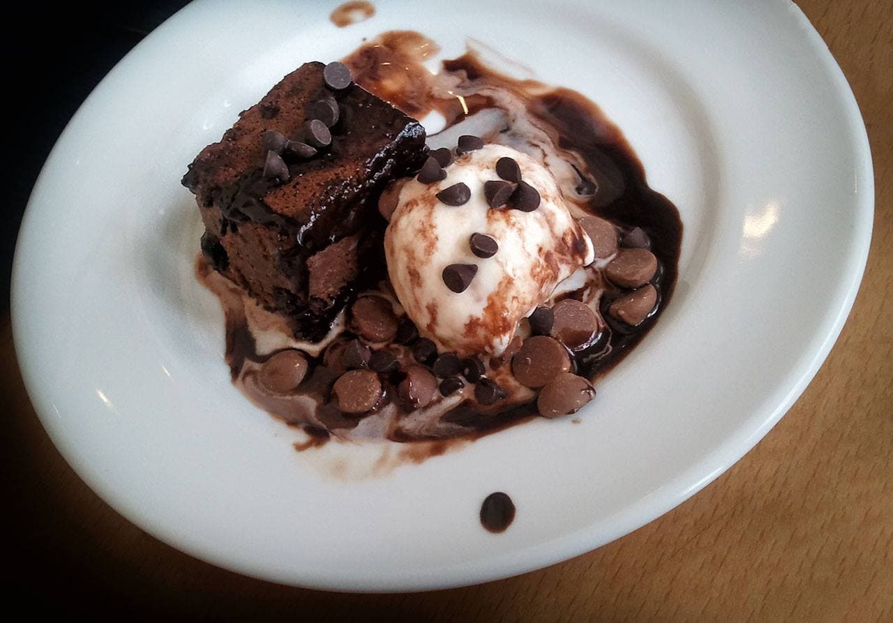 Brownie con nuez